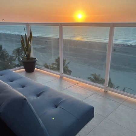 Luxury Apartment, Sector Morros, Vista Y Salida Al Mar Edificio Sunshine Cartagena Luaran gambar