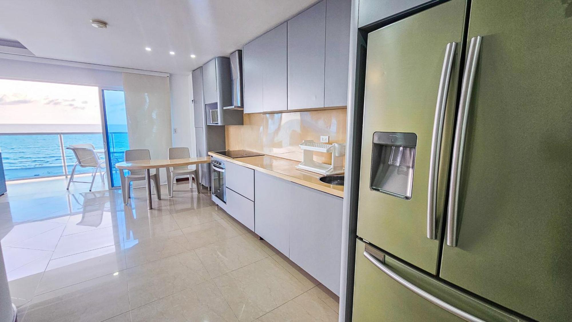 Luxury Apartment, Sector Morros, Vista Y Salida Al Mar Edificio Sunshine Cartagena Luaran gambar